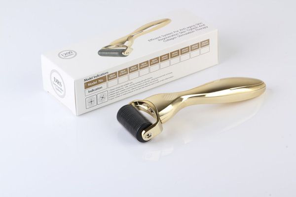 Micro rullo ad aghi Meso Roller Therapy ringiovanimento della pelle 1200 aghi Derma Roller per sistema di trattamento viso o corpo