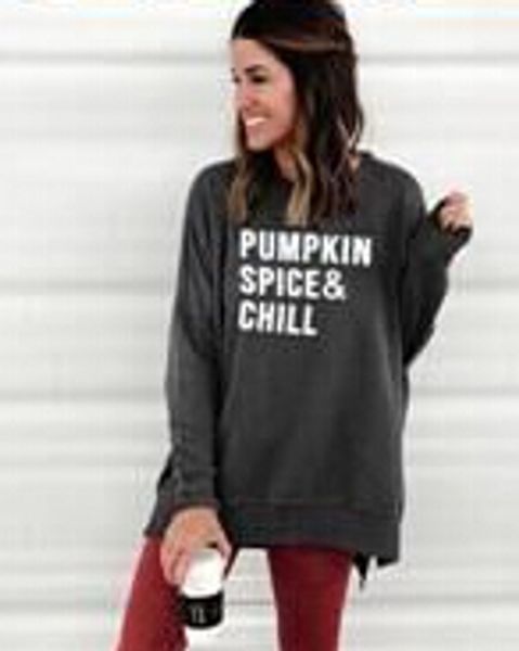 

women loose hoodie long sleeve casual loose pullover letter hoodie shirt autumn women clothes outwear, Black