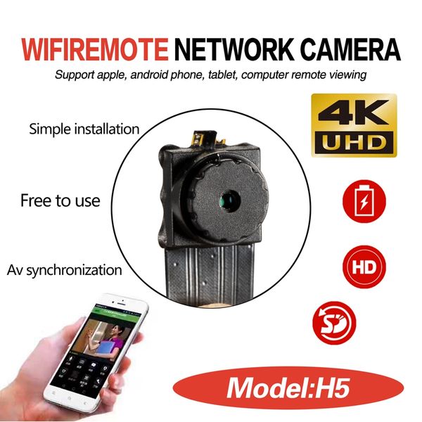 

Wirele network module camera with button 4k ultra hd diy module board p2p ip camera home ecurity urveillance cctv camcorder