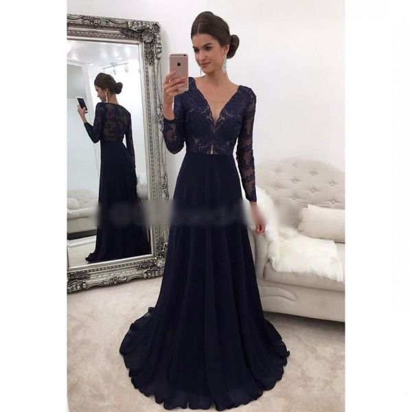 

2021 plus size long lace black girl prom dresses mother of the bride long sleeves formal evening gowns african prom dresses long