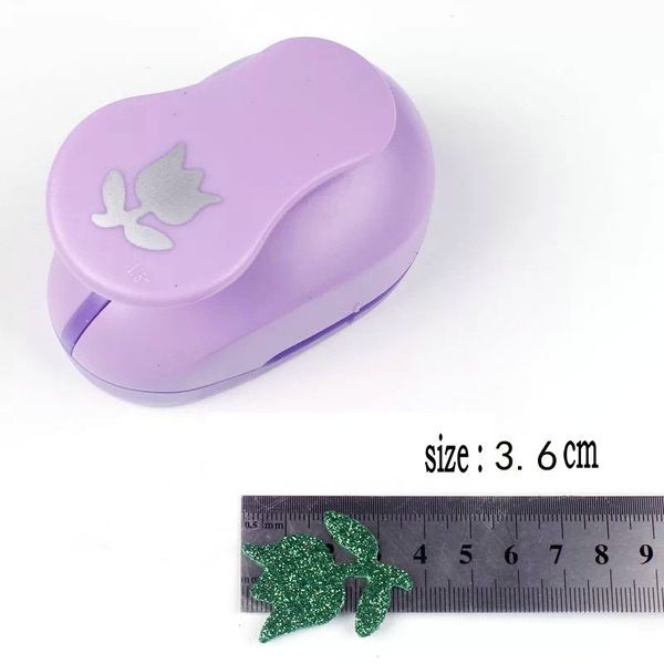 

1.5cm-4.5cm tulip shape of craft punch paper punches scrapbooking puncher diy handmade punchers eva foam punch paper cutter