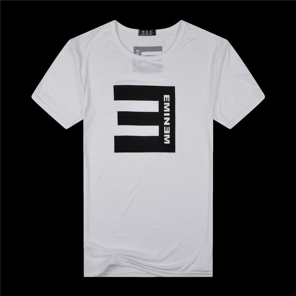 

Fashion Casual Designer T-Shirt Men Short sleeve cotton T-shirts hip hop Tee shirt black white 2pcs/lot
