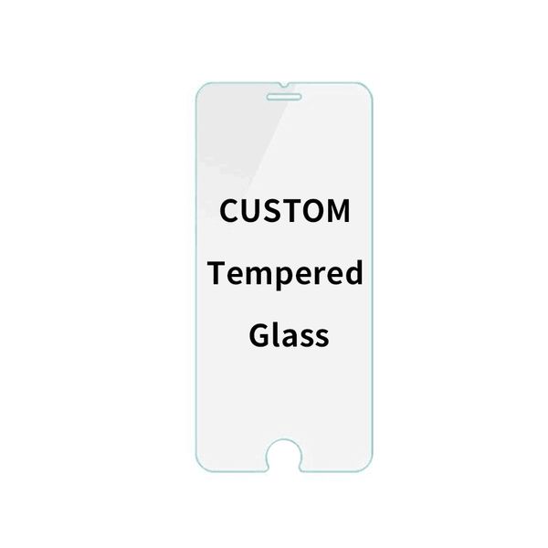 Benutzerdefinierte Premium-Displayschutzfolie für iPhone Samsung Xiaomi 9H Härte Blue Ray Anti Explosion gehärtetes Glas