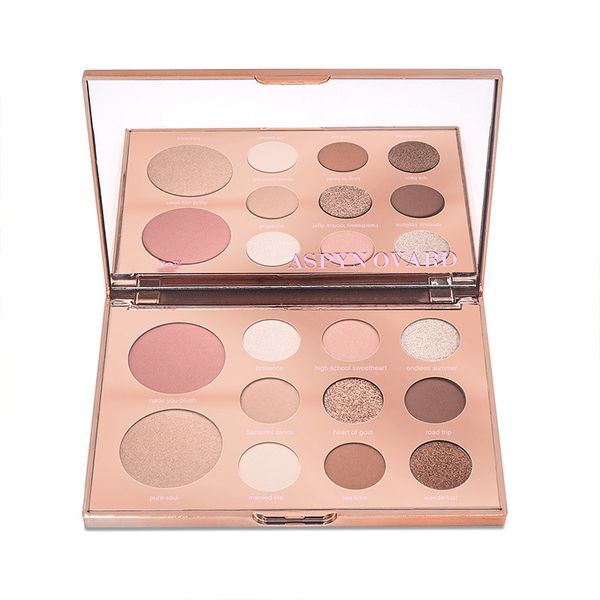 

Stock makeup a pyn ovard 11color eye cheek palette eye hadow limited edition good quality dhl hipping
