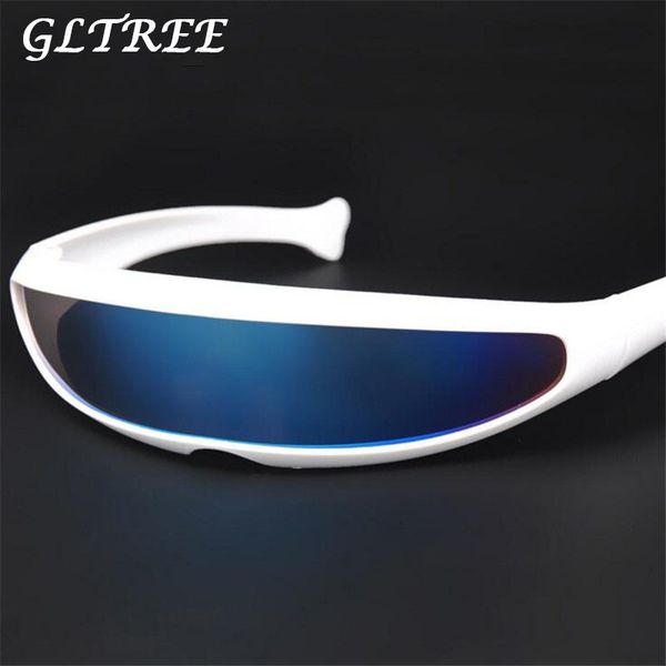 

gltree hot sale plastic cheap sunglasses one piece lens unisex white black vintage women sun glasses for men uv400 oculos g179