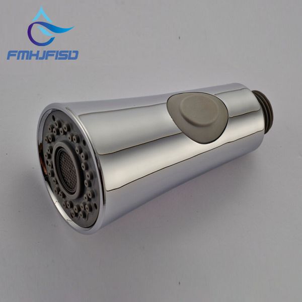 

polished chrome hand shower kitchen faucet dual sprayer 1/2" connection shower