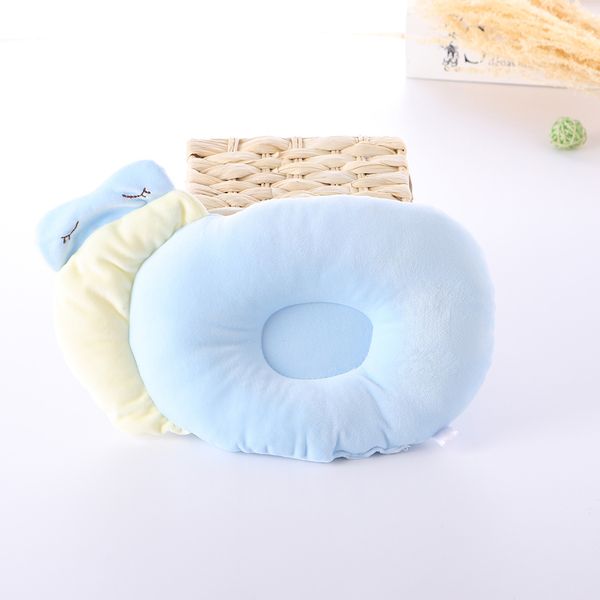 Newborn Baby Concave Shaping Pillow Cartoon Small Snail Infant