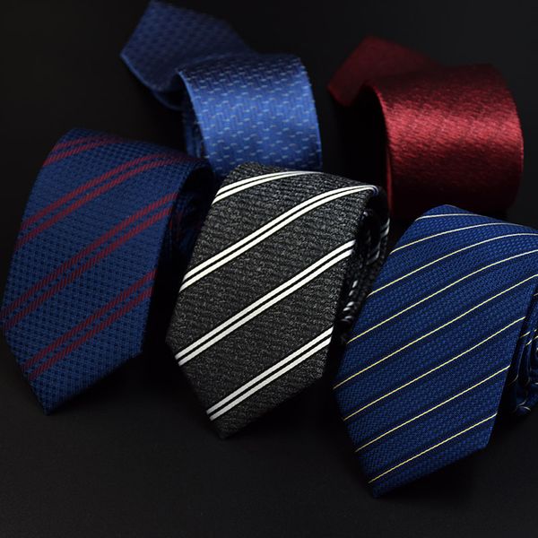 

business professional high-grade silk tie silk men yarn-dyed jacquard tie, Blue;purple