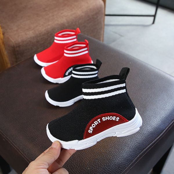 

classic soft comfortable baby shoes all season sports running girls boys shoes lovely infant tennis sneakers cute footwear, Black