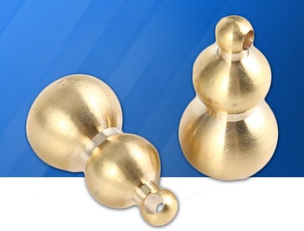 

brass key buckle pendant gourd pendant domestic geomantic ornaments 086, Black