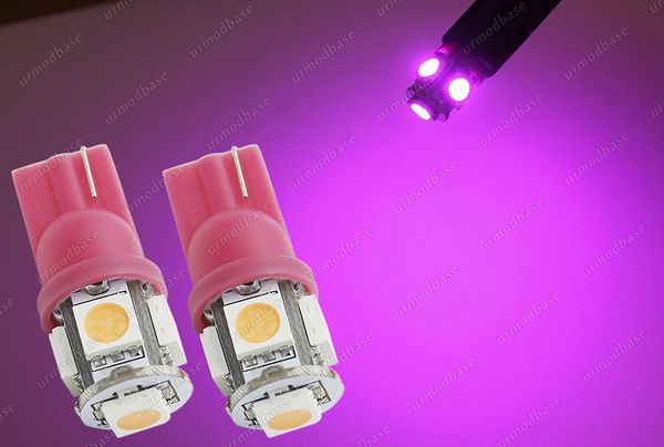 

50pcs/lot t10 led w5w 40w led 194 168 8smd 12v-24v car lamp for interior dome reading parking sidemarker sidelight lamp bulbs