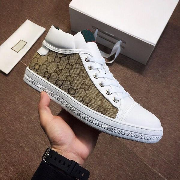 

2018 Winter Top Leather Luxury martin designer shoes brand High luxury sneakers brand shoes Heel shoes with dust bag