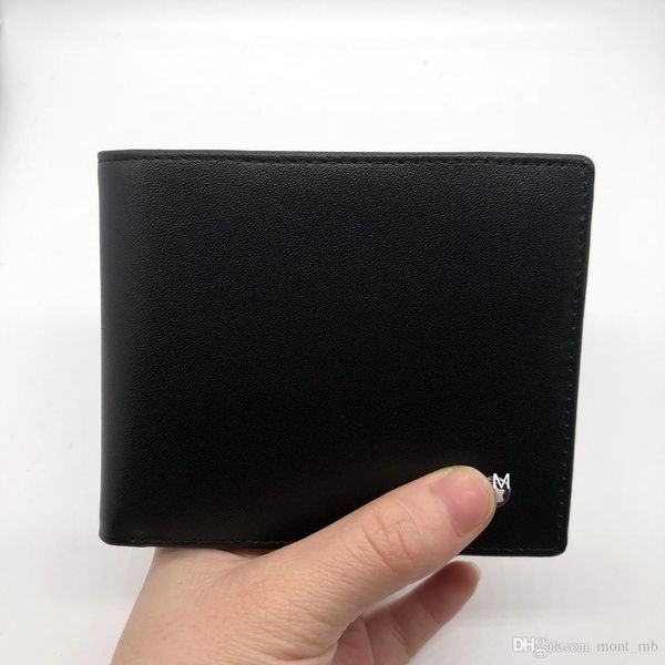 

кожаный бумажник моды бизнес европейский карман короткий параграф 2020 немецкий бренд дизайнер кредитной карты держатель коробка подарка рос, Red;black