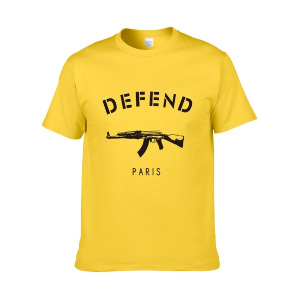 

New Arrival DEFEND PARIS T-shirt Hiphop Defend T Shirt TShirt With Short Sleeve Top Tees Mens Clothing Men Tops Tees