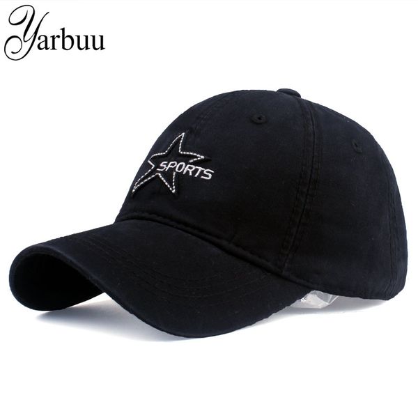 

yarbuu] brand new fashion baseball cap new casual hat for men women star snapback cap letter sports embroidery baseball caps, Blue;gray