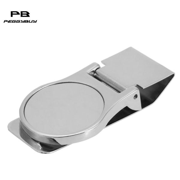

stainless steel geometrical money clip (nickel color, Black