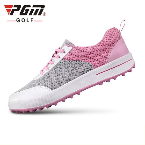 

pgm women golf shoes air mesh non slip brand 2017 summer sneakers sport shoes golf for woman zapatos charol hombre