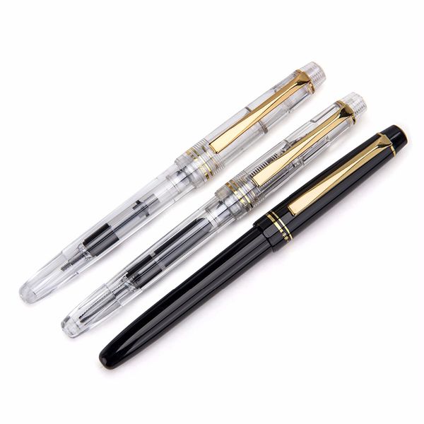 

scmb fountain water brush for calligraphy writing drawing can refillable ink water brush pen fountain pen art supply