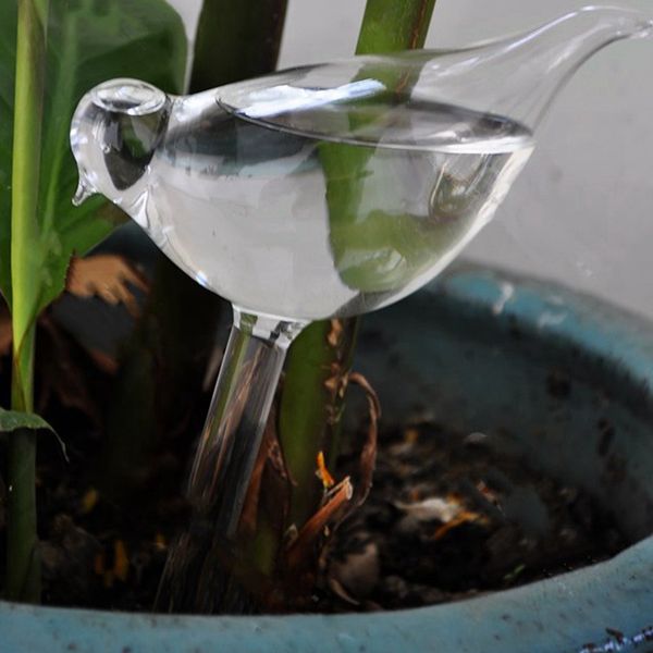 

2018 indoor plant flower water control drip automatic plant watering system pvc ball transparent