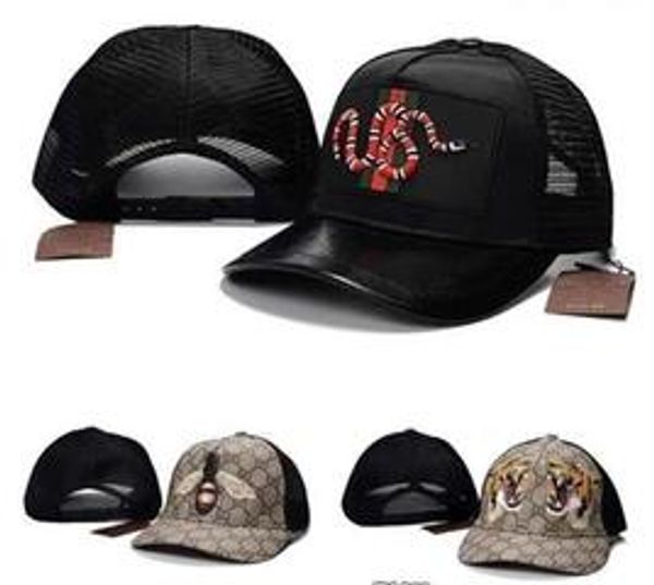 

Змея Cap Тигры Snapback бейсболки досуг шляпы Bee Snapbacks шляпа роскошный дизайн кости casquet