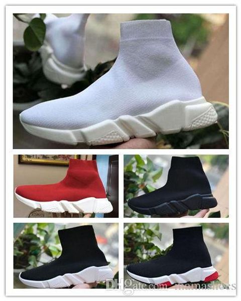 

Sock Shoes Luxury Speed Trainers Running Shoes Designer Sneakers Boots Socks Race Runners Black White Mens Womens Outdoor Sport Casual Cheap