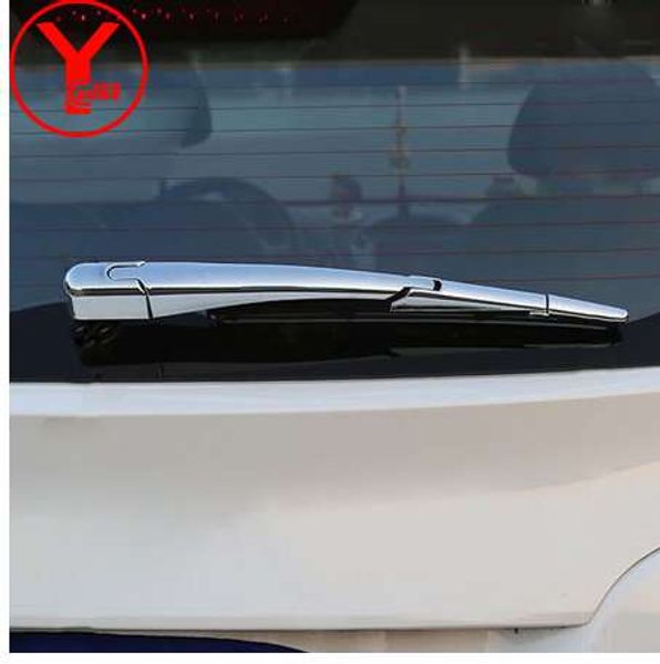 Araba Arka Pencere Cam Rüzgar Silecek Hyundai IX35 Facelift 2010-2015 Oto Aksesuarları Krom Dış ABS 2012 YCSUNZ