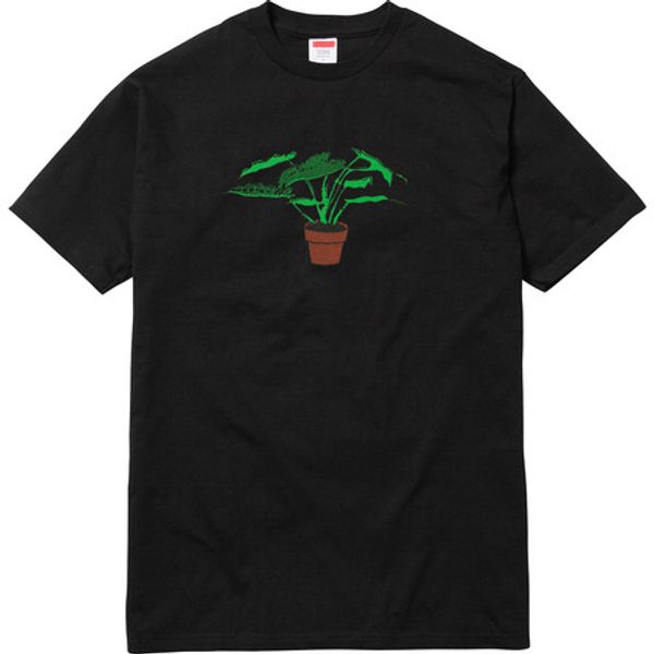 

17SS завод TEE Box логотип Tee скейтборд футболка Мужчины Женщины хлопок повседневная ф