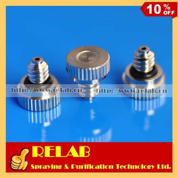 

100 pcs low pressure mist nozzle, fine misting fogger, mist fan nozzle, fog maker, ing