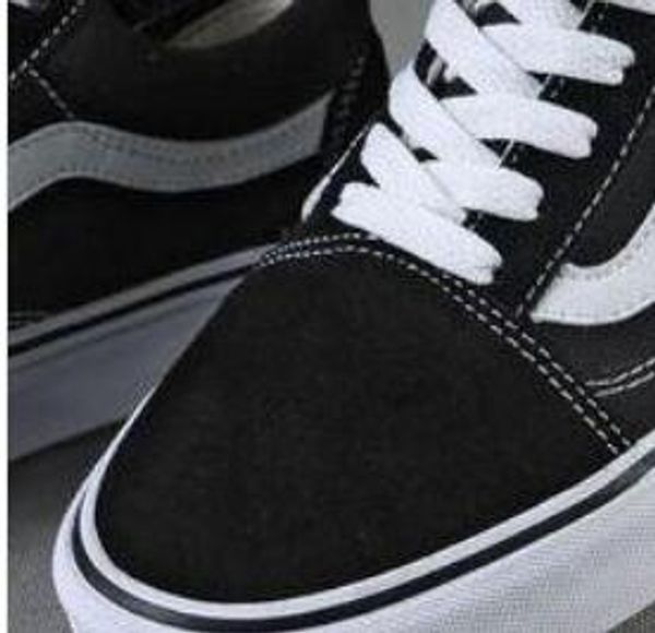 

Повседневная обувь Подробнее о товаре Классический черный белый Old Skool Мужчины Женщины Повседневная обувь на плоской подошве Кроссовки Vanss Skateboar 03
