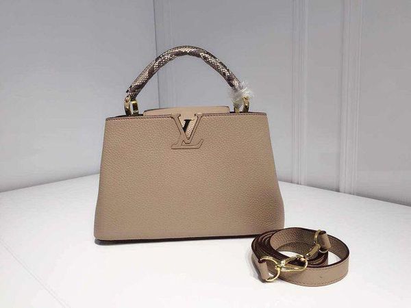 

Capucine bb n92041 taurillon handbag oxidized real leather iconic bag houlder bag tote cro body bu ine me enger bag