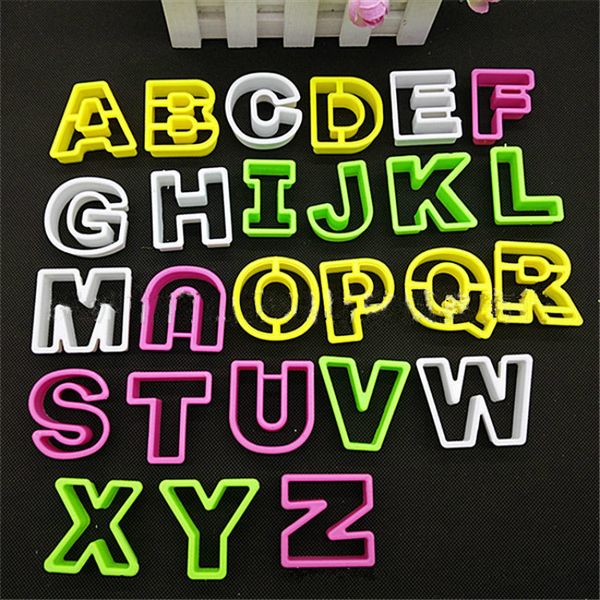 

plastic letter alphabet cake cookie biscuit cutter sugarcraft fondant baking mold diy