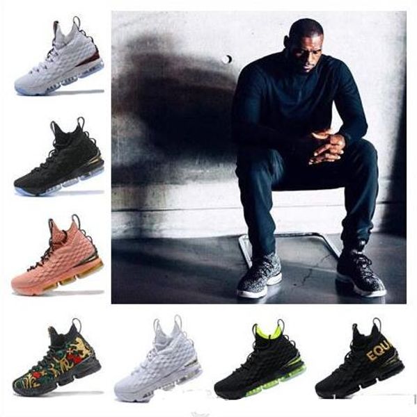 

2019 New Arrival designer shoes 15 EQUALITY Black White Basketball Shoes for Men 15s EP Sports Training Sneakers Arrival Cheap