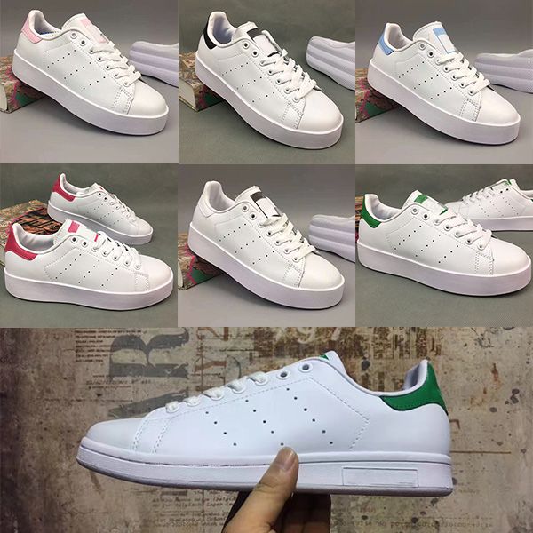 

2017 brand new stan shoes fashion smith sneakers casual leather men women sport running shoes jogging sneakers classic flats