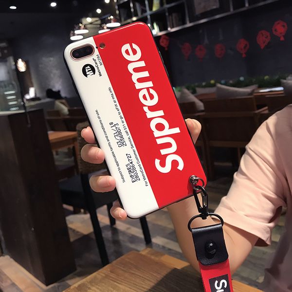 

new designer phone case for iphone x 6/6s 6plus/6s plus 7/8 7plus/8plus for wholesale fashion brand letter tpu 2 color