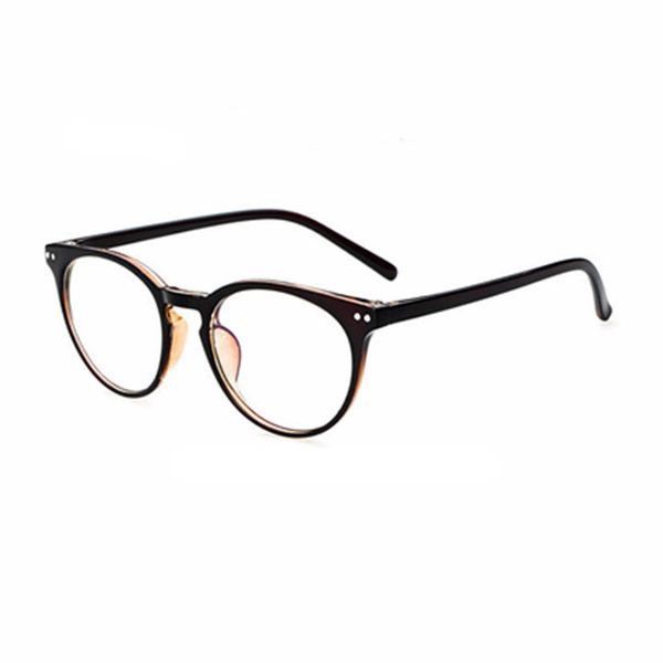 

2017 fashion big glasses frame men women retro vintage decorative frames without lenses round glass frame oculos de grau, Silver