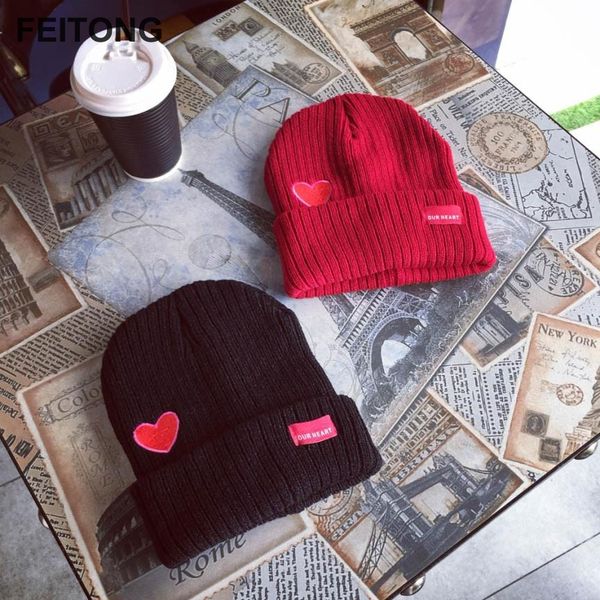 

winter hats for women keep warm embroidery applique crochet ski hat braided cap gorros mujer invierno#s0, Blue;gray
