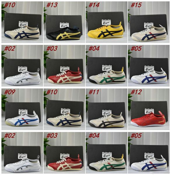 

With Box Wholesale CheapAsics Onitsuka Tiger Running Shoes Men Boots Women high Quality Athletic Sport Sneakers Shoes Free Shipping
