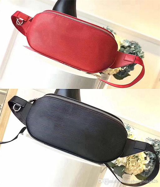 

TOP Box Logo Luxury Red Original Material Waist Bags Bumbag Shoulder Cross Body Bag M53418 Come With Receipt Authentic Material