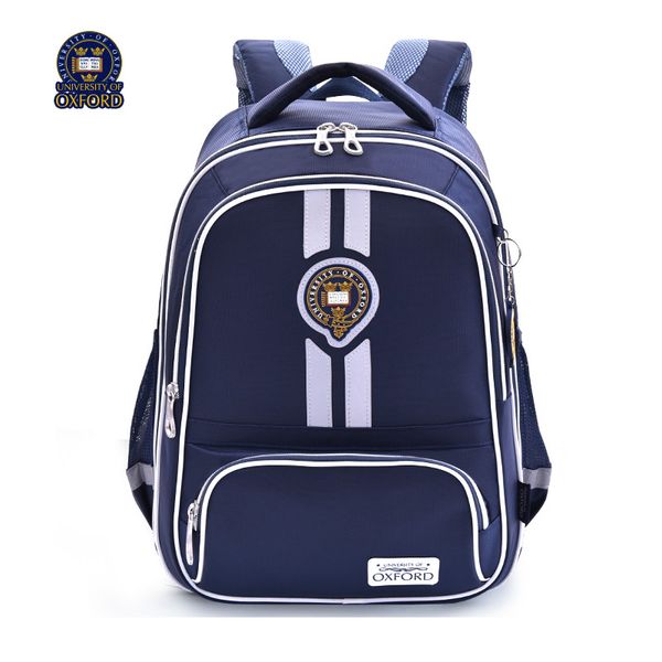 

university of oxford children kids elementary orthopedic school bag shoulder backpack portfolio for boys grade 2-6