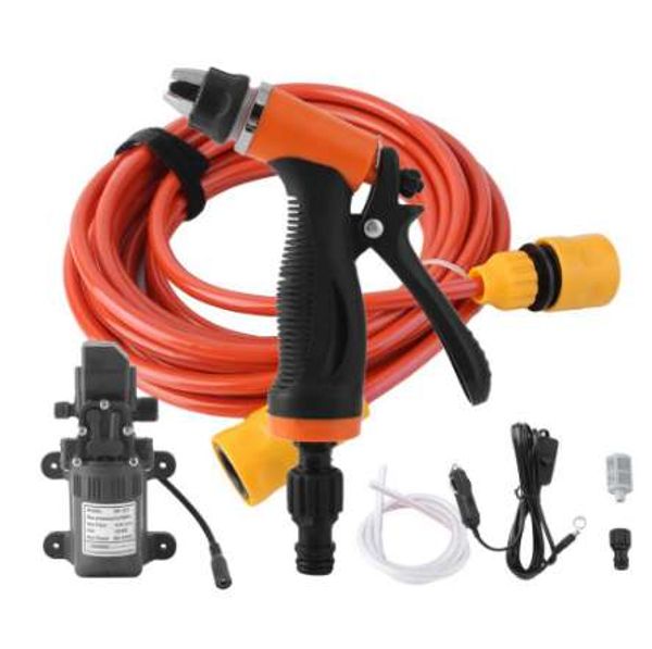 Hochdruck Haushalt 0,5 Mpa 4L/min Elektrische Auto Waschen Waschmaschine Selbstansaugende Wasser Pumpe 12V Auto Waschmaschine drop Verschiffen