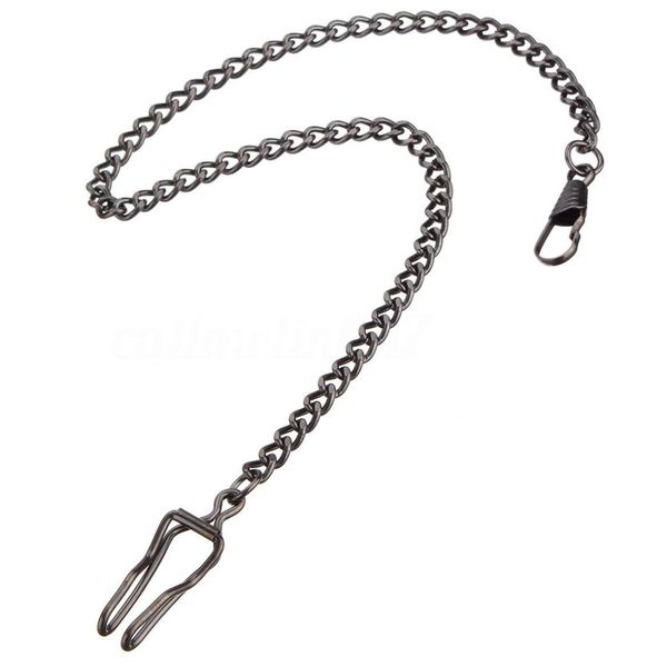 

practical retro antique vintage pocket watch chain, Bronze;slivery
