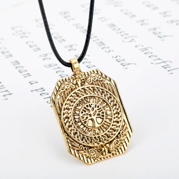 

mqchun hot tree of life pendant necklace gold silver colors bijoux collier elegant women jewelry gifts -30