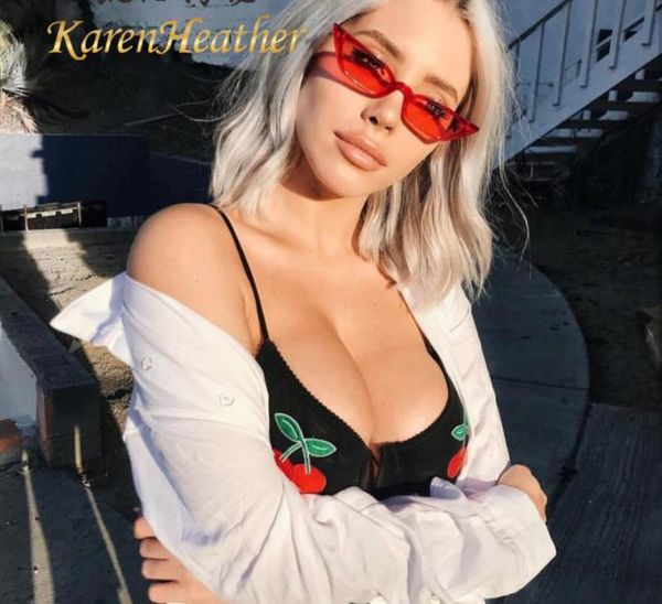 

sunglasses, unique personality, fashion, cat's eye, sunglasses, cool frame, sunglasses, ladies, White;black