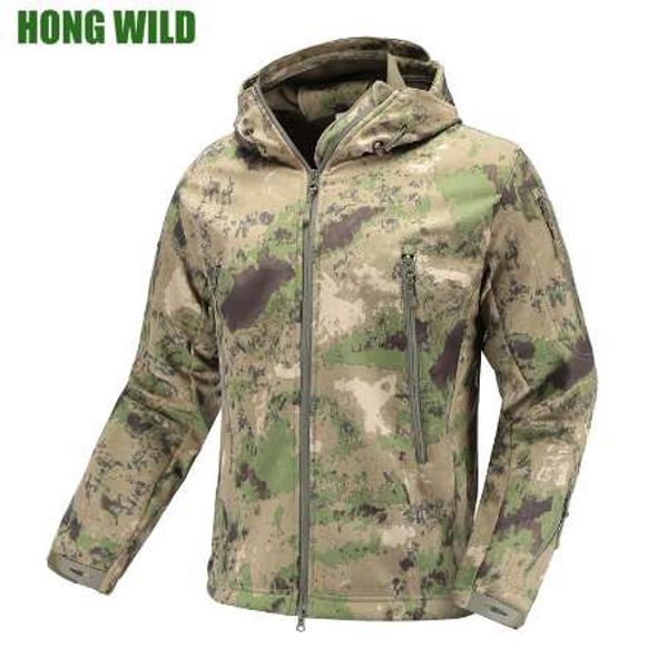 Военная тактическая куртка LURKER Arcark Skin Soft Shell Men Windbreaker Army Camouflage водонепроницаемый камуфляж камуфляж