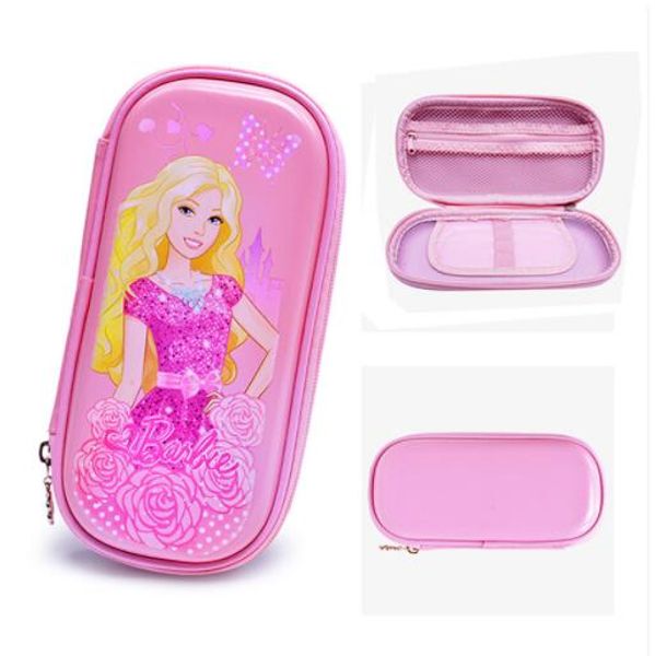 

smart girl pink pencil case cute pencil case durable large capacity school supplies stationery student study stationery