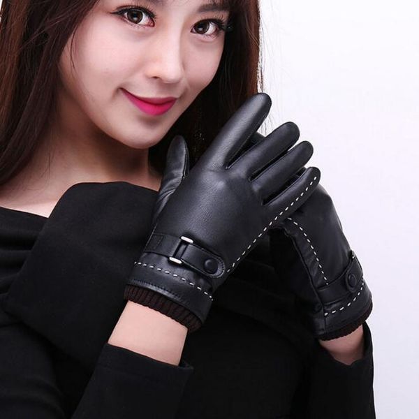 

1pair womens winter warm gloves, Blue;gray