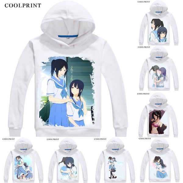 

coolprint liz and the blue bird hoodies hooded hoodie rizutoaoitori liz to aoi tori kasaki nozomi yoroizuka mizore cosplay sweatshirts, Black