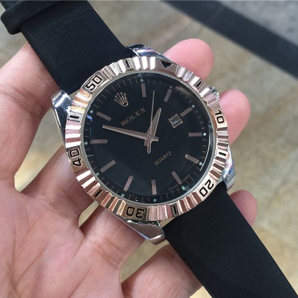 

Wholesale business Mens Watch Leather Strap Luxury Brand 2018 waterproof Men's Sport Watches With Date Male Clock Orologio da uomo