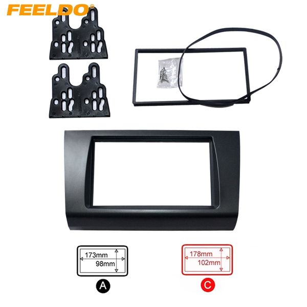 

FEELDO Автомобильный DVD / CD Radio Stereo фасции Каркасные адаптер Fitting Kit для SUZUKI Swift # 4397