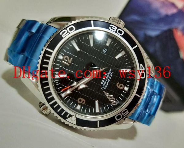 

роскошные мужские наручные часы planet ocean co-axial 007 limited 232.30.42.21.01.004 нержавеющая сталь черный мужские часы прозрачный назад, Slivery;brown